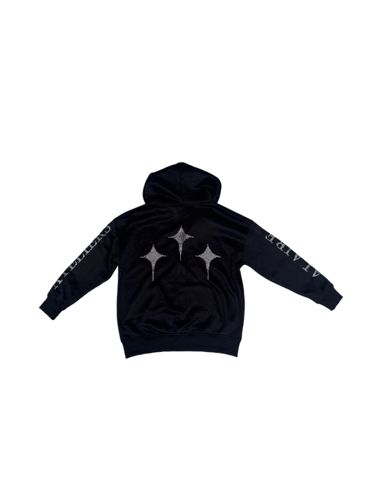 Rhinestone “Star” Full Zip