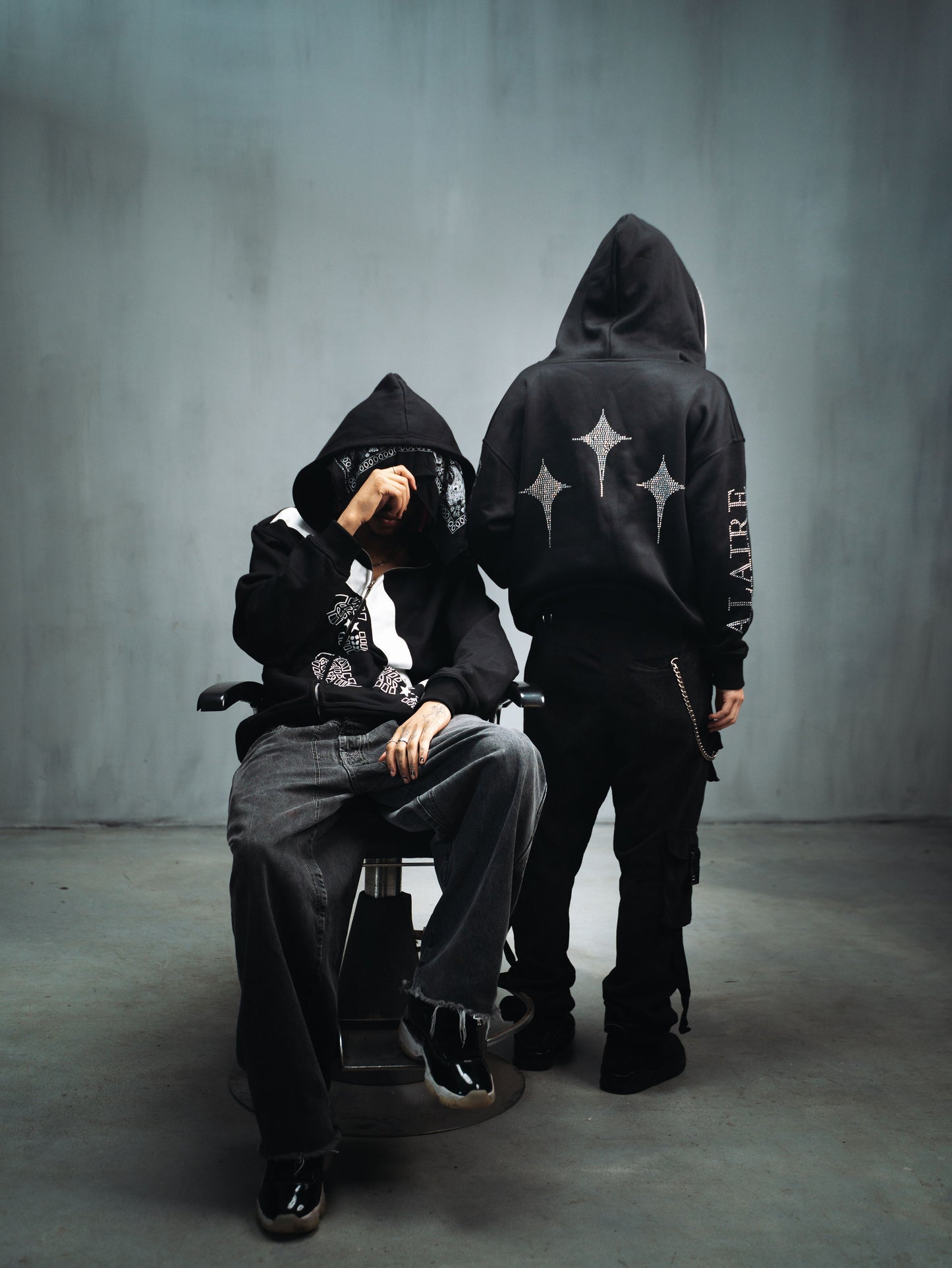 Rhinestone “Star” Full Zip